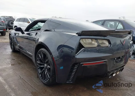 2015 Chevrolet Corvette Z06 z USA, uszkodzony, nr VIN 1G1YU2D6XF5604998